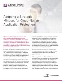 Adopting a Strategic Mindset for Cloud-Native Application Protection