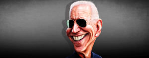 Joe Biden caricature